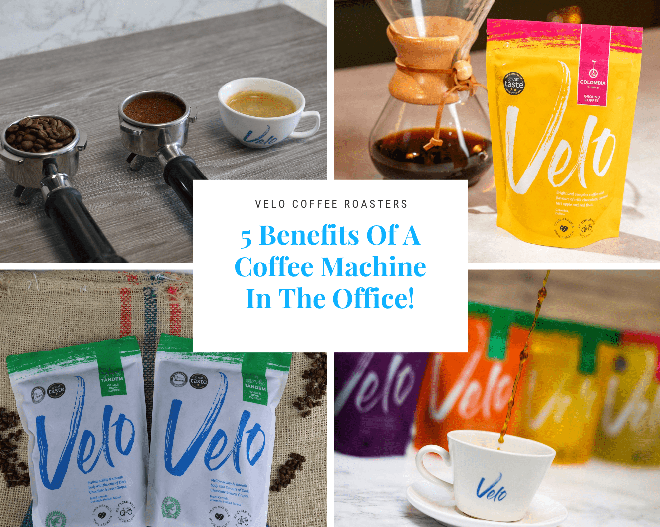 5 Benefits Of A Coffee Machine In The Office - Velo Coffee Roasters