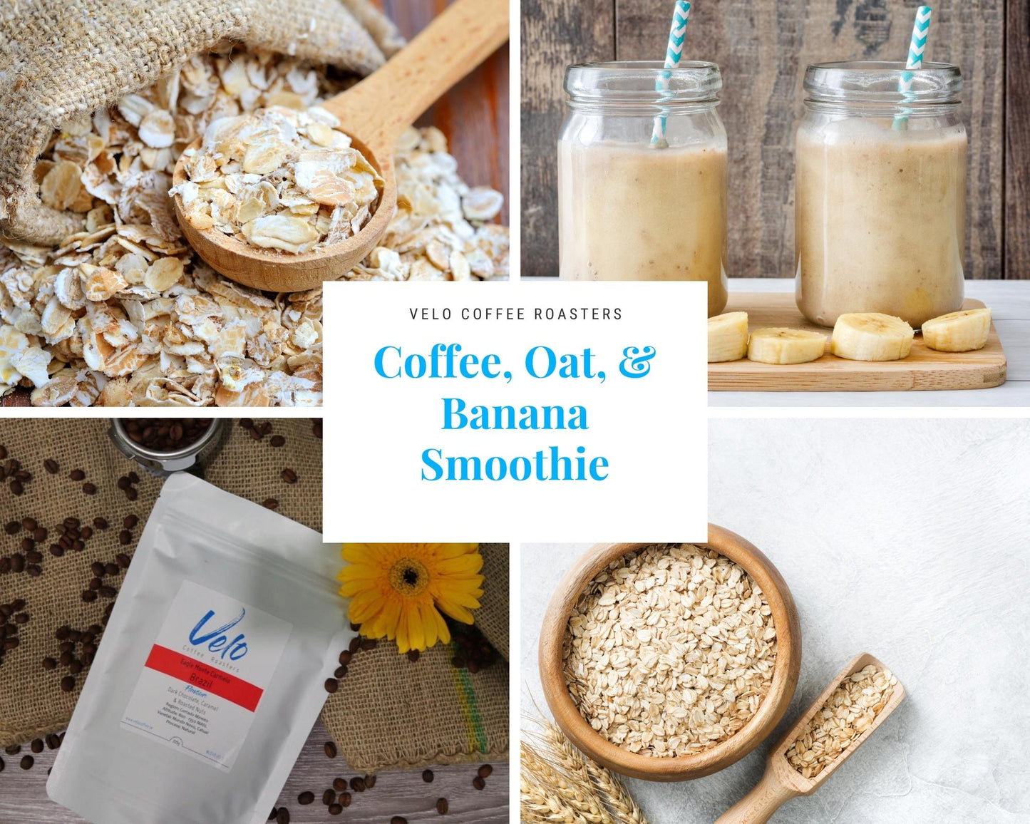 Coffee, Banana, & Oat Smoothie - Velo Coffee Roasters