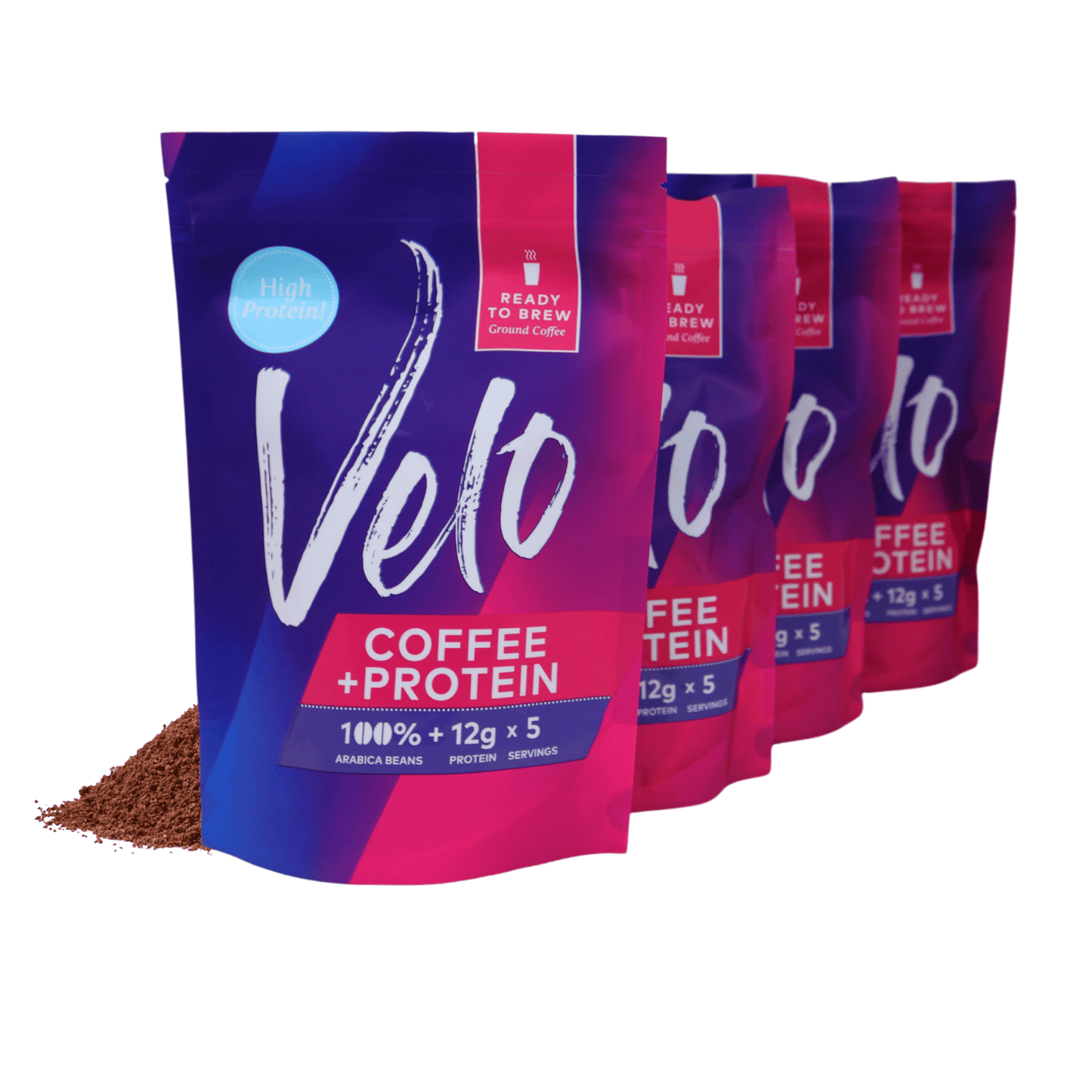 Velo Coffee + Protein - 4 Pack - Velo Coffee Roasters