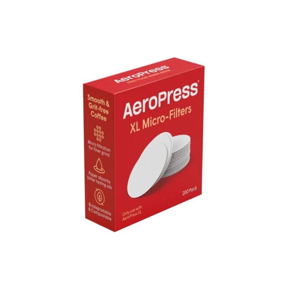 AeroPress XL - Micro-Filter Paper  Small Red Box  - Velo Coffee Roasters