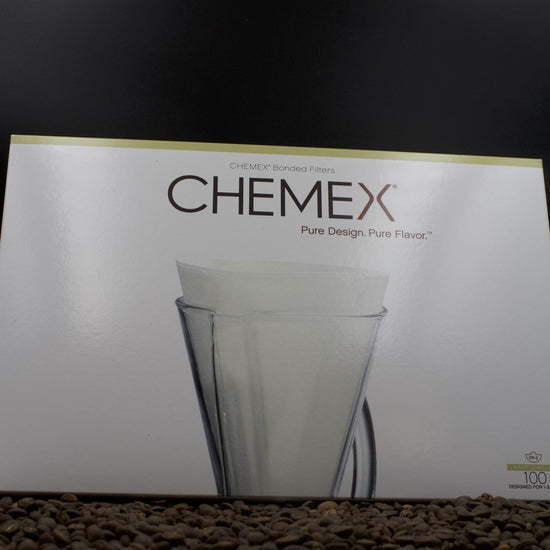 Chemex Bonded Filter Paper - White and Tan Box Velo Coffee Roasters