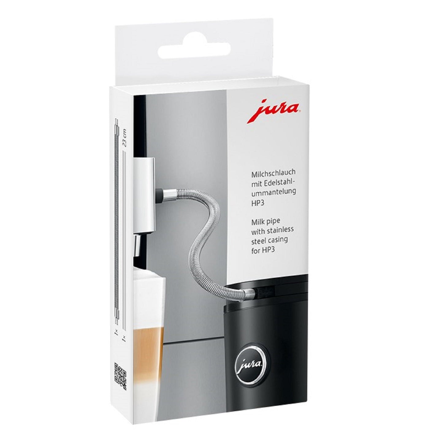 Jura Milk Pipe with Stainless Steel Casing - HP3 - Velo Coffee Roasters