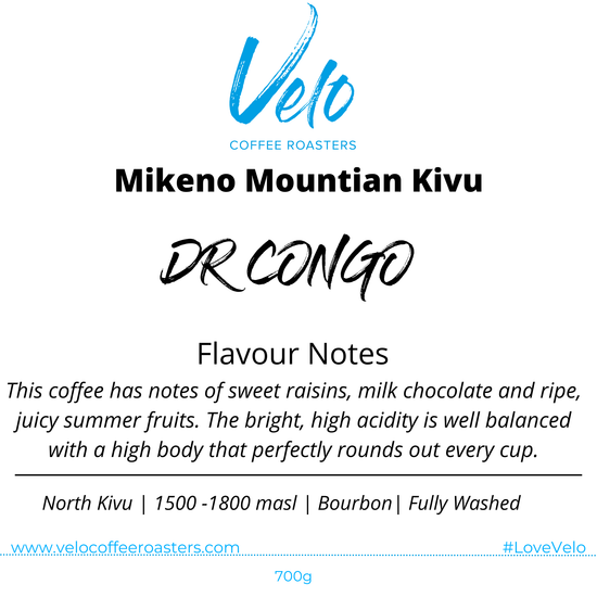 Mikeno Mountain Kivu 700 G Coffee Bag DR Congo - Velo Coffee Roasters