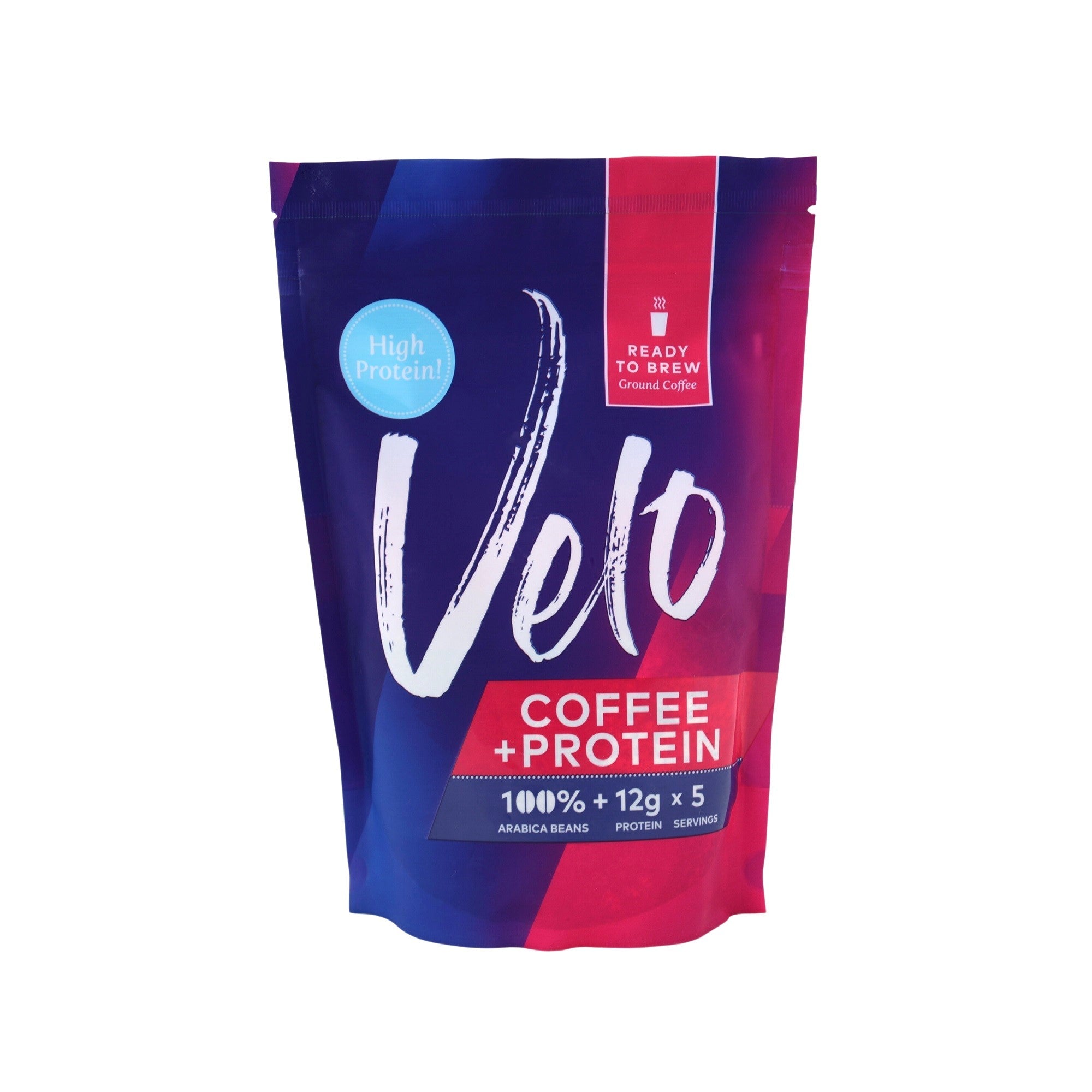 Velo Coffee + Protein - Pink and Purple BAg