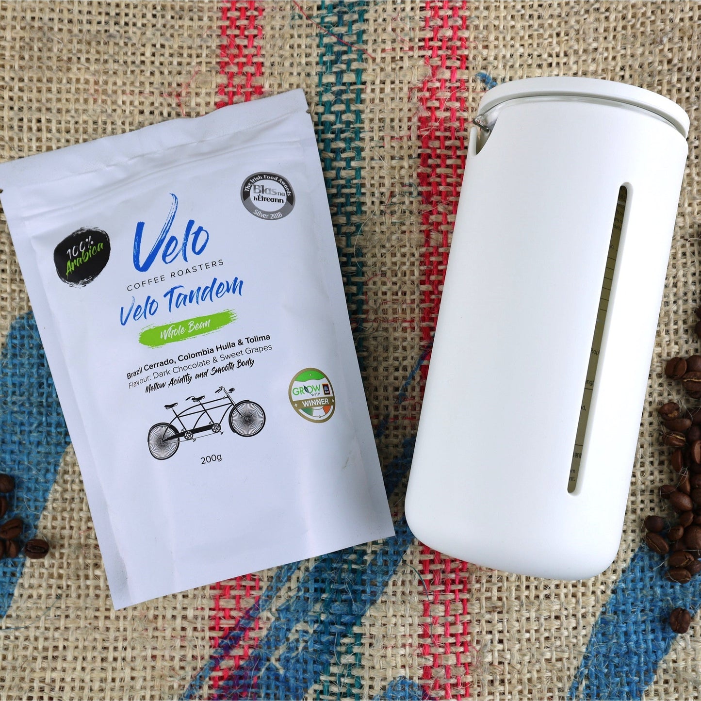 Velo Tandem Coffee and Timemore U French Press 3 Cup Gift Set - Velo Coffee Roasters