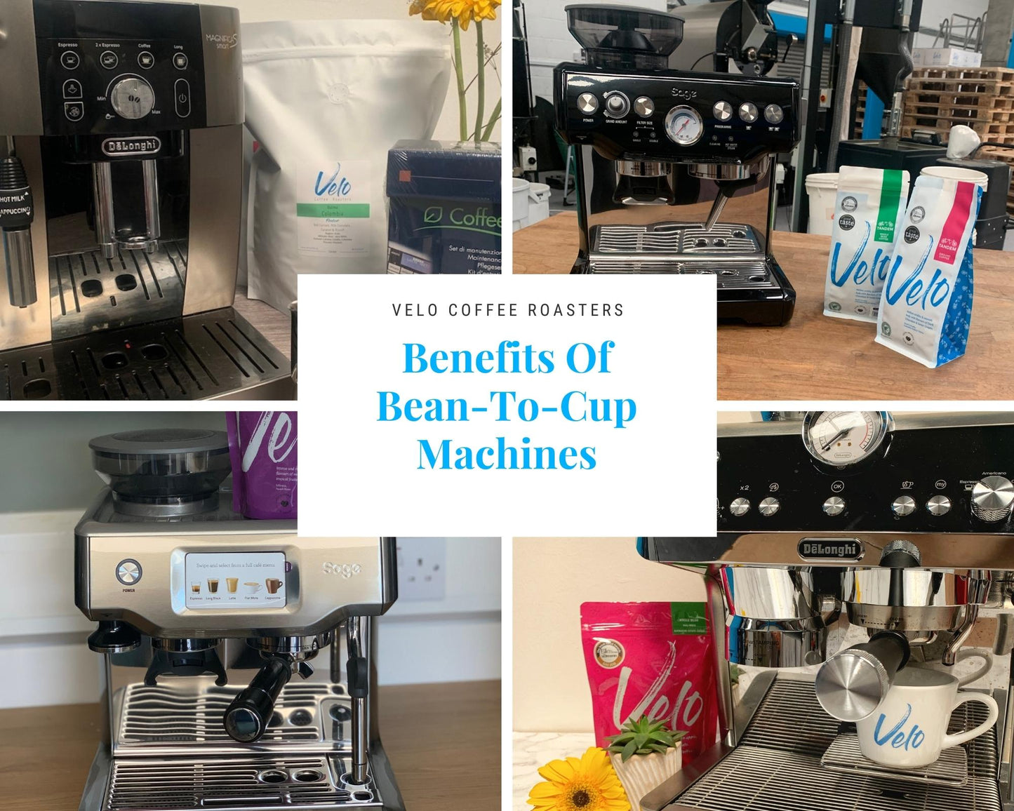 Benefits Of Bean-To-Cup Machines - Velo Coffee Roasters