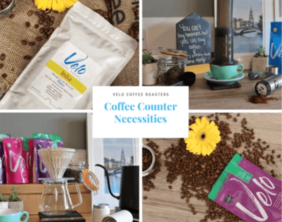 Coffee Counter Necessities - Velo Coffee Roasters