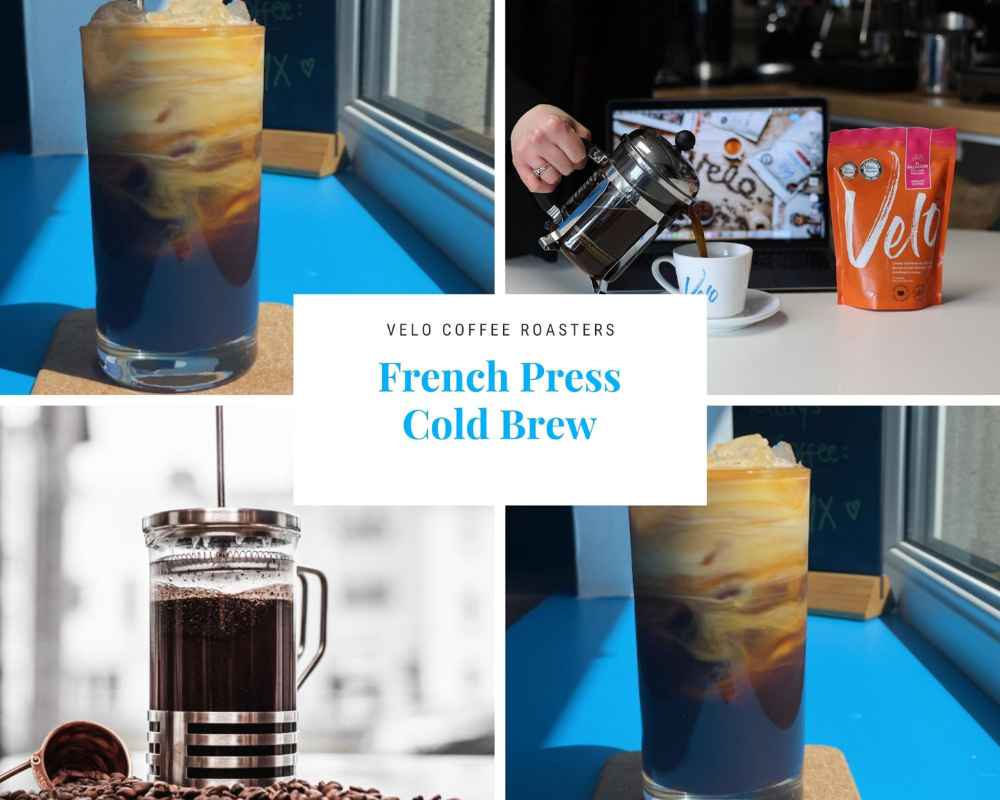 French Press Cold Brew! - Velo Coffee Roasters