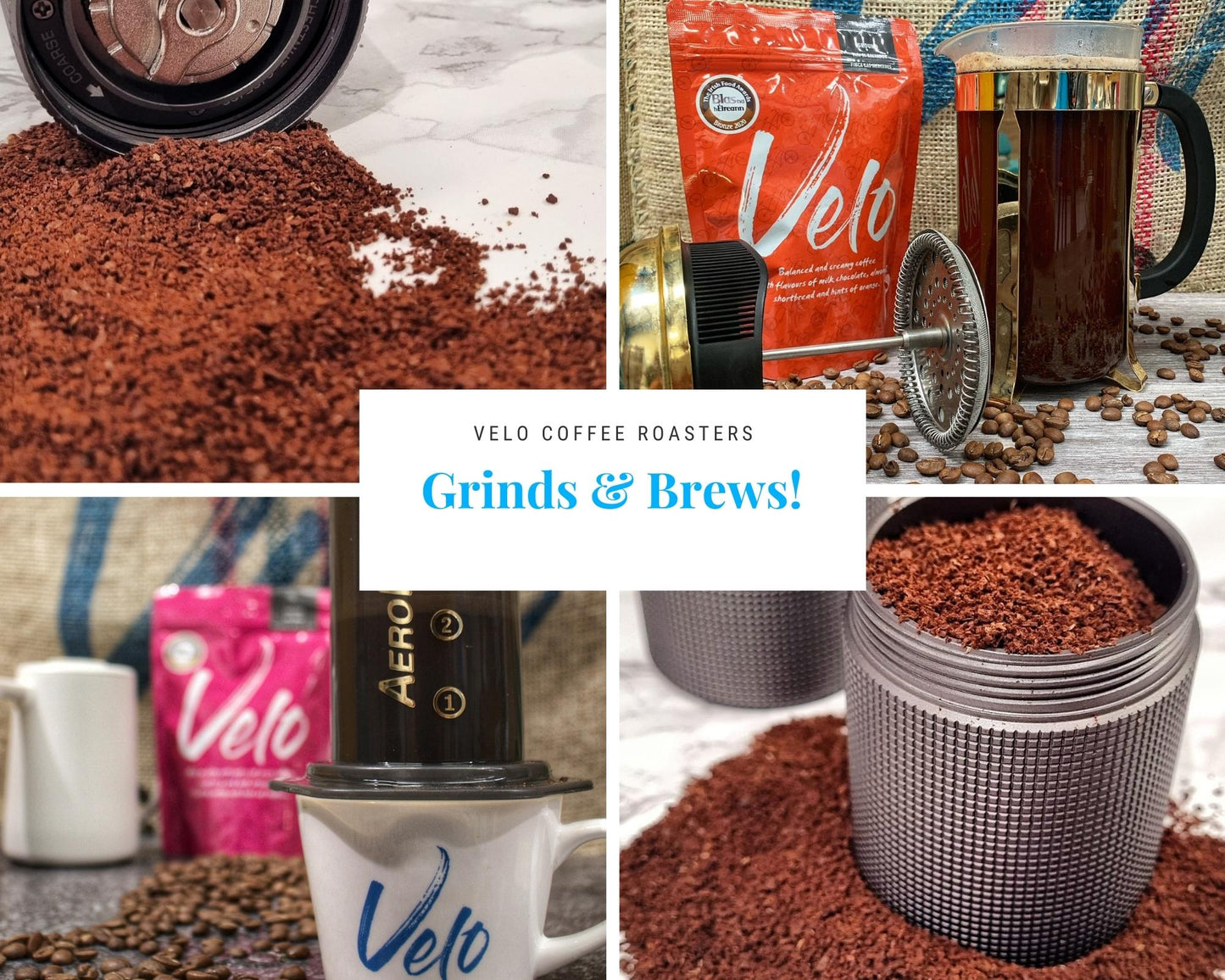 Grinds & Brews - Velo Coffee Roasters