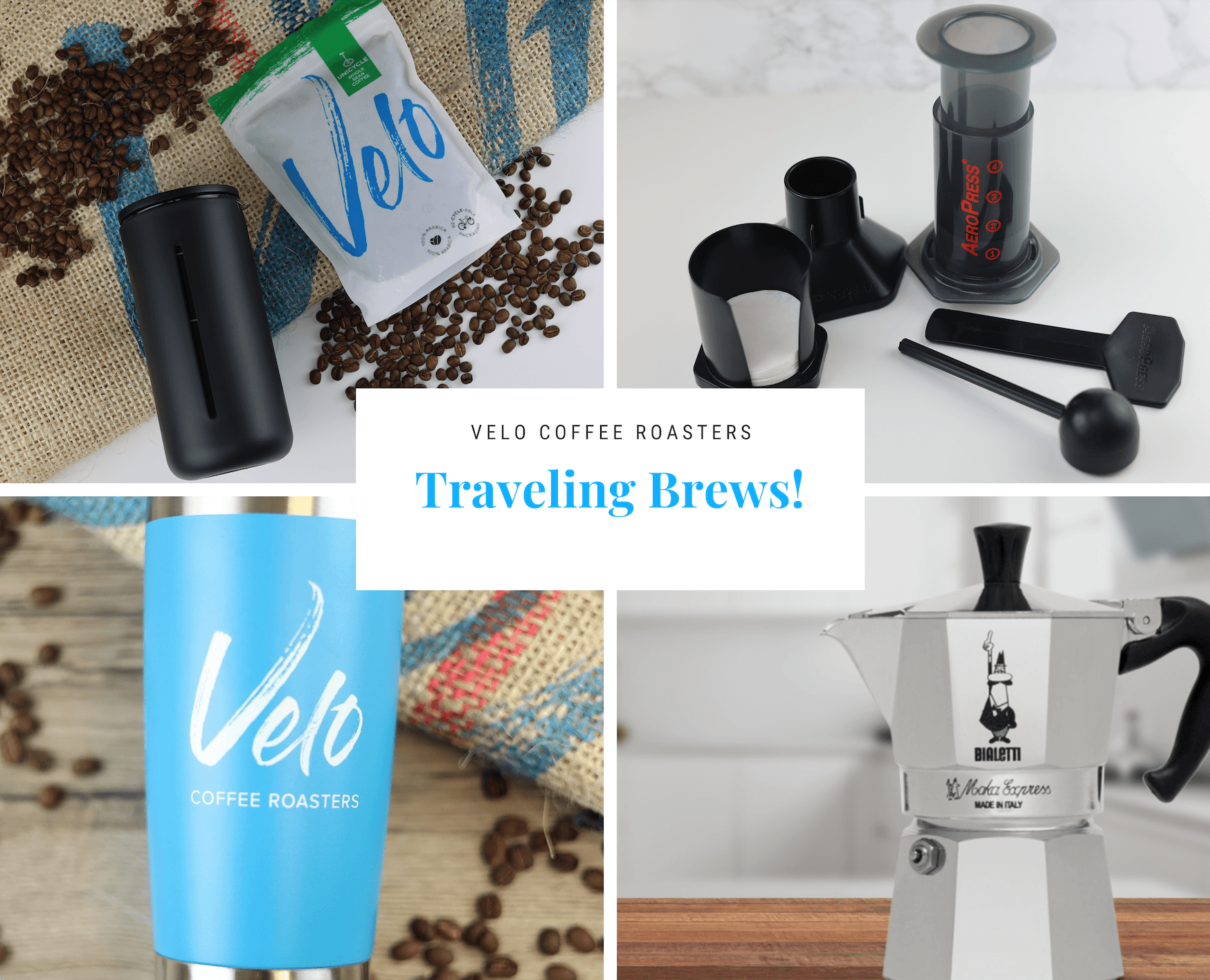 Traveling Brews - Velo Coffee Roasters