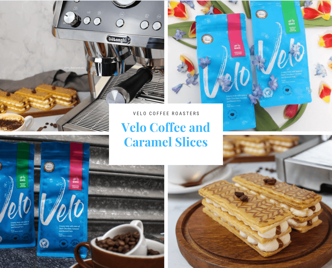 Velo Coffee and Caramel Slices - Velo Coffee Roasters