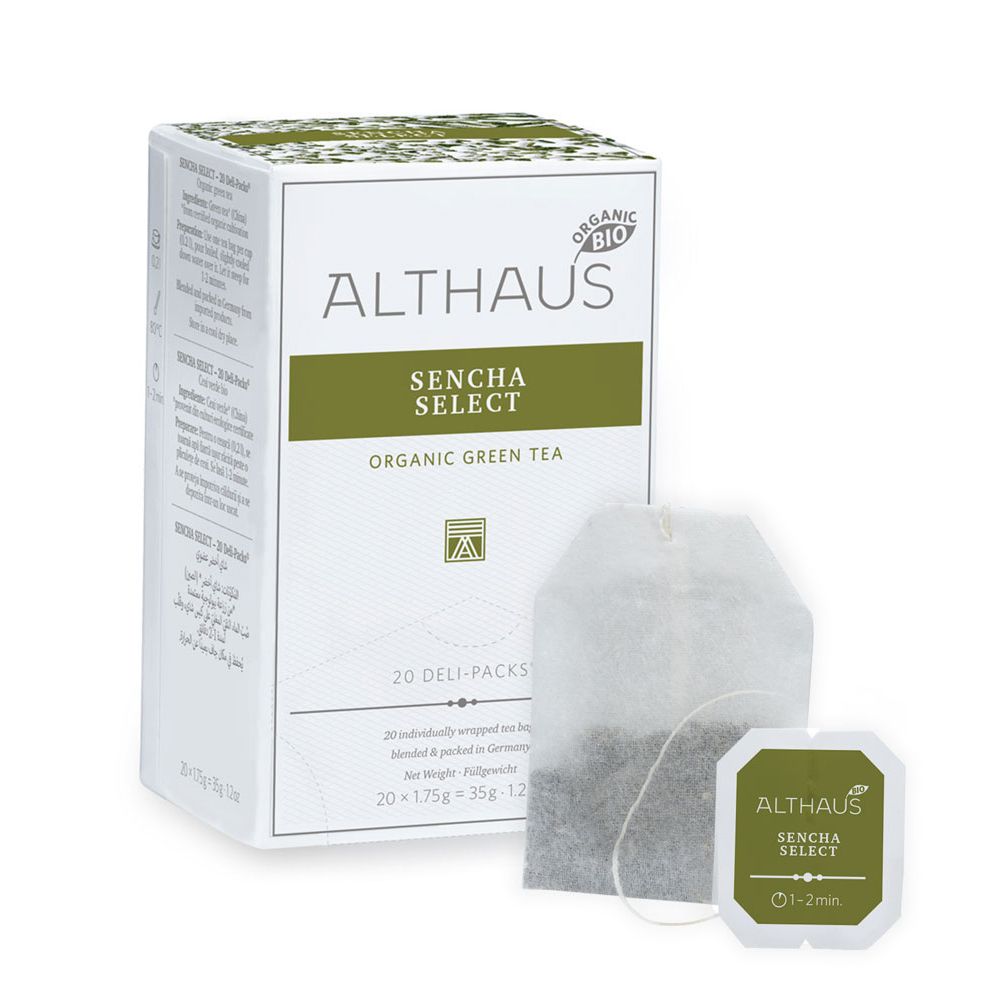 Althaus Sencha Select Green Tea - 20  x 1.75g