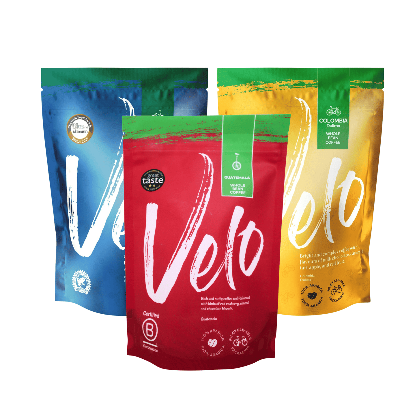 BMX 700g, Colombia Dulima 700g and Guatemala 700g Coffee Bag Bundle - Velo Coffee Roasters
