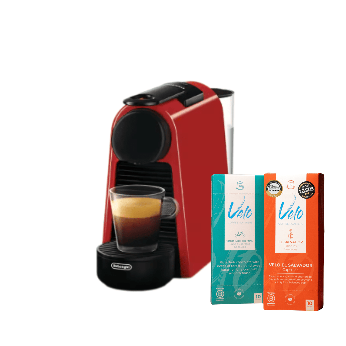 De'Longhi Essenza Mini Capsule Machine by Nespresso - Velo Coffee Roasters