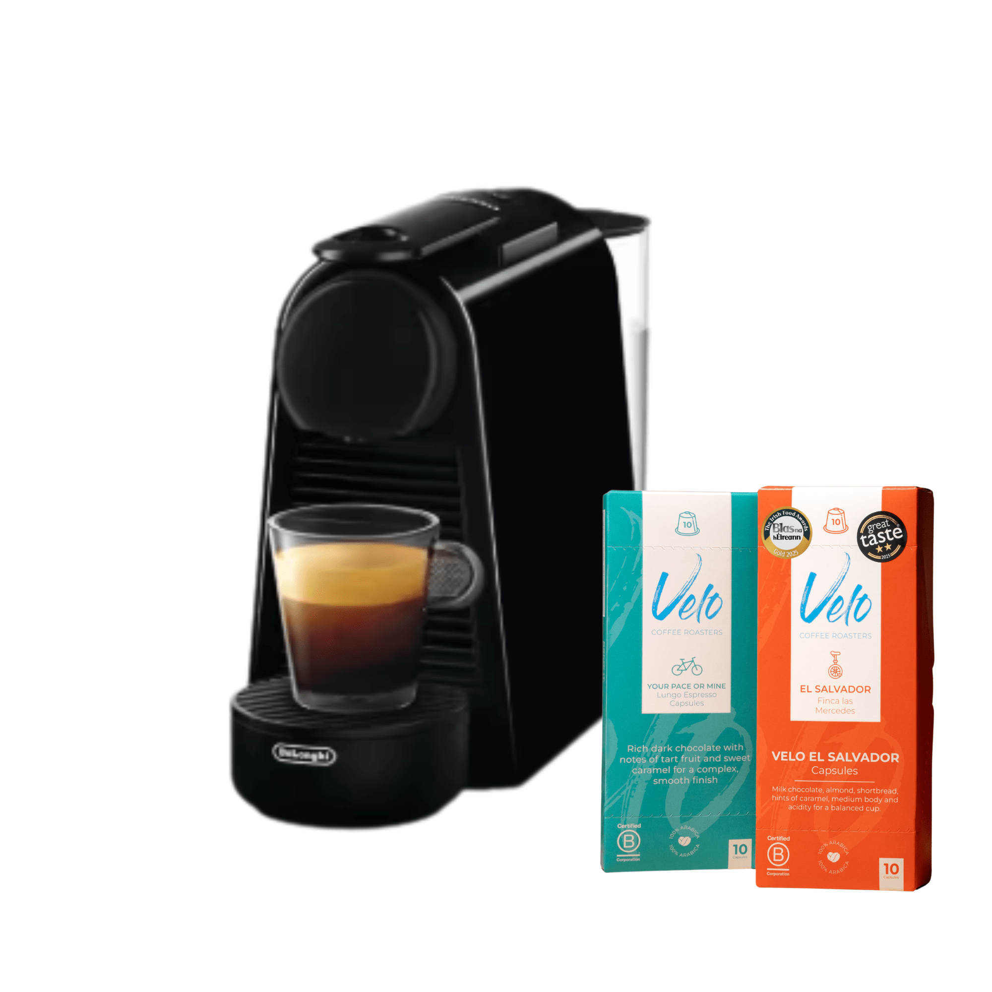 De'Longhi Essenza Mini Capsule Machine by Nespresso - Velo Coffee Roasters