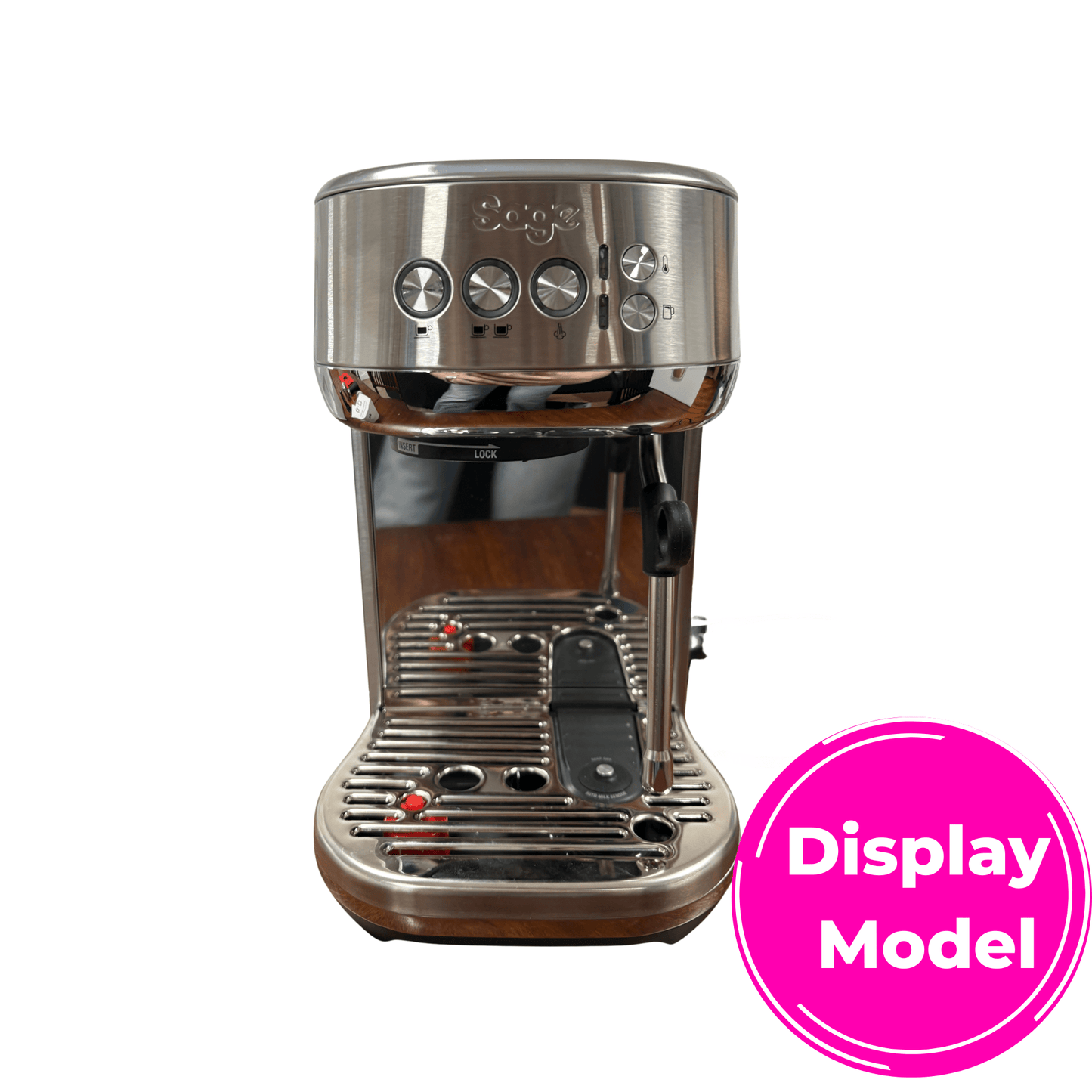 EX-DEMO Sage Bambino Plus Stainless Steel - Espresso Coffee Machine (Display Model, box 4) - Velo Coffee Roasters