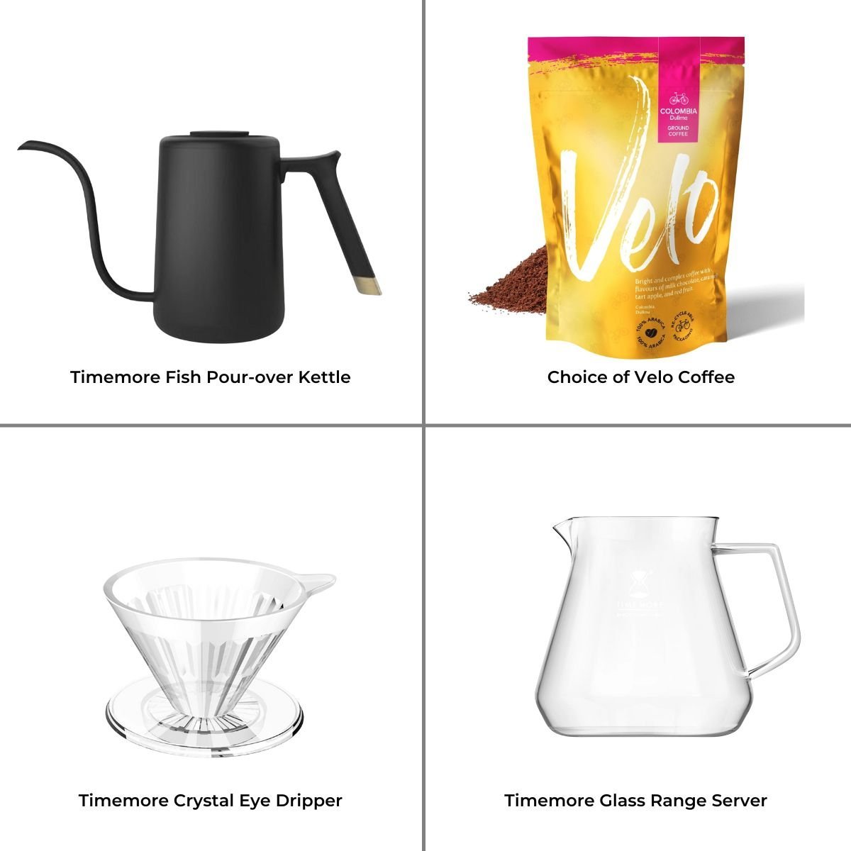 Timemore Pour-Over Coffee Bundle - Velo Coffee Roasters