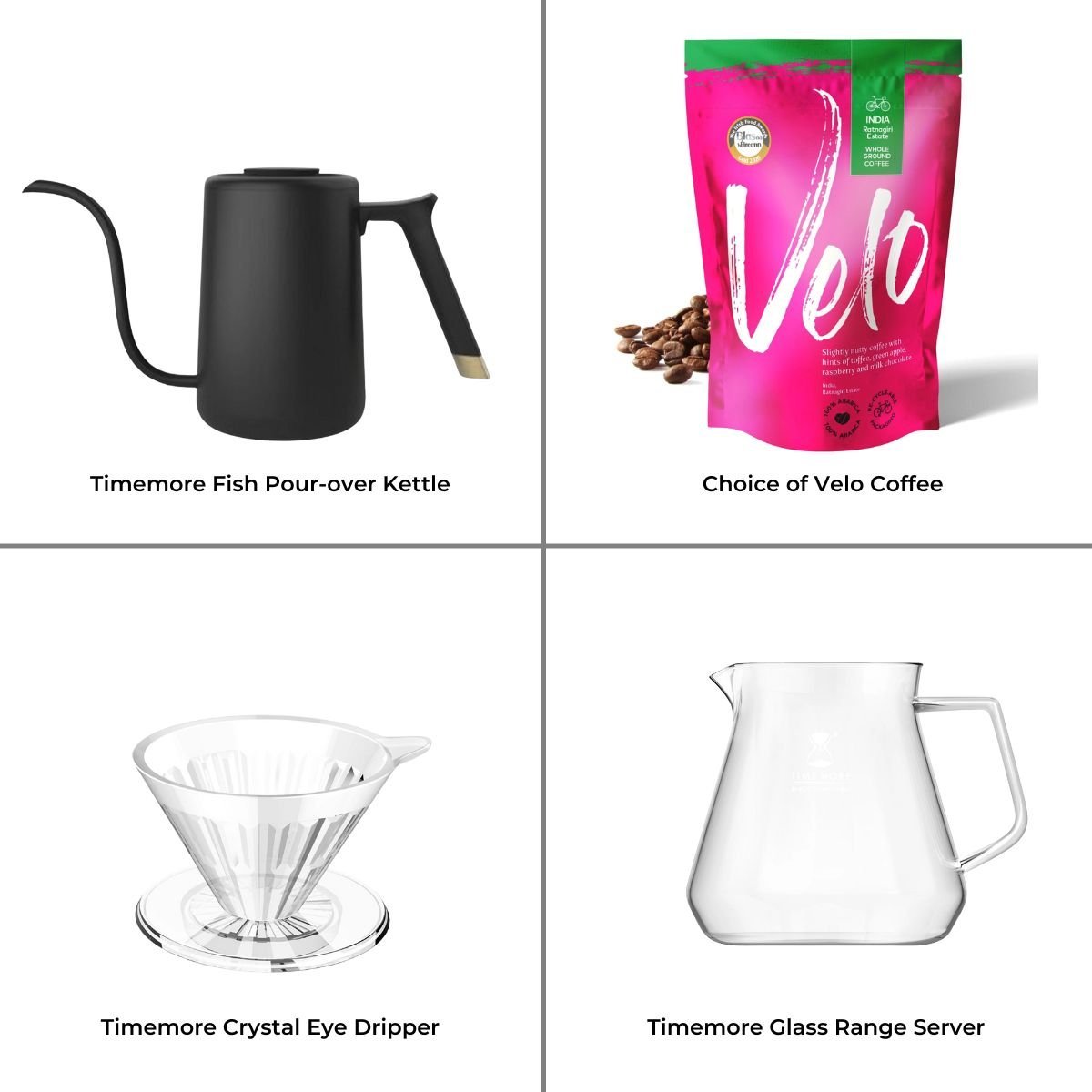 Timemore Pour-Over Coffee Bundle - Velo Coffee Roasters