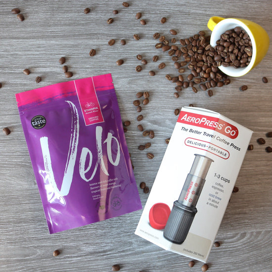 AeroPress Go and Coffee Kit - Velo Coffee Roasters