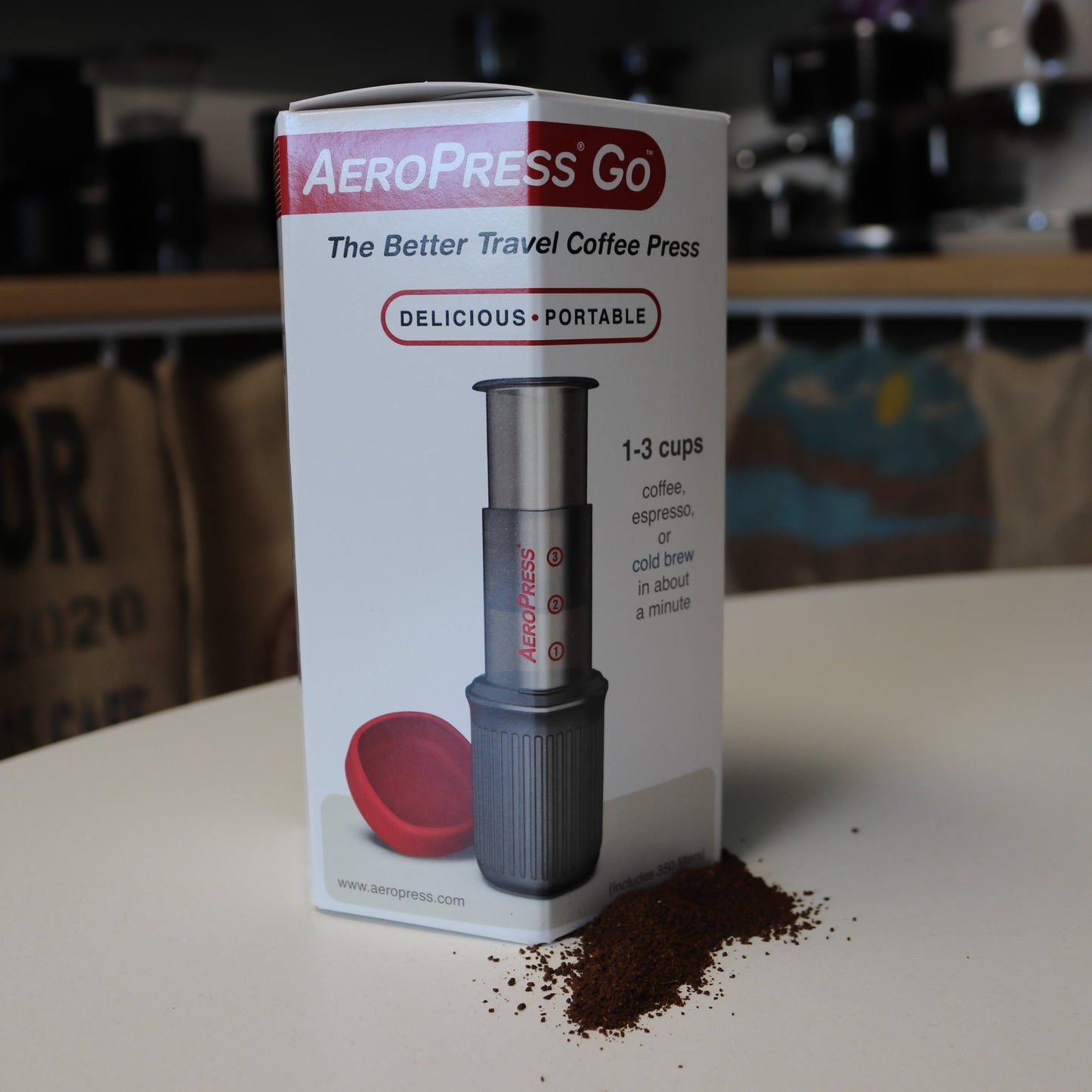AeroPress Go - Travel Coffee Maker - Velo Coffee Roasters