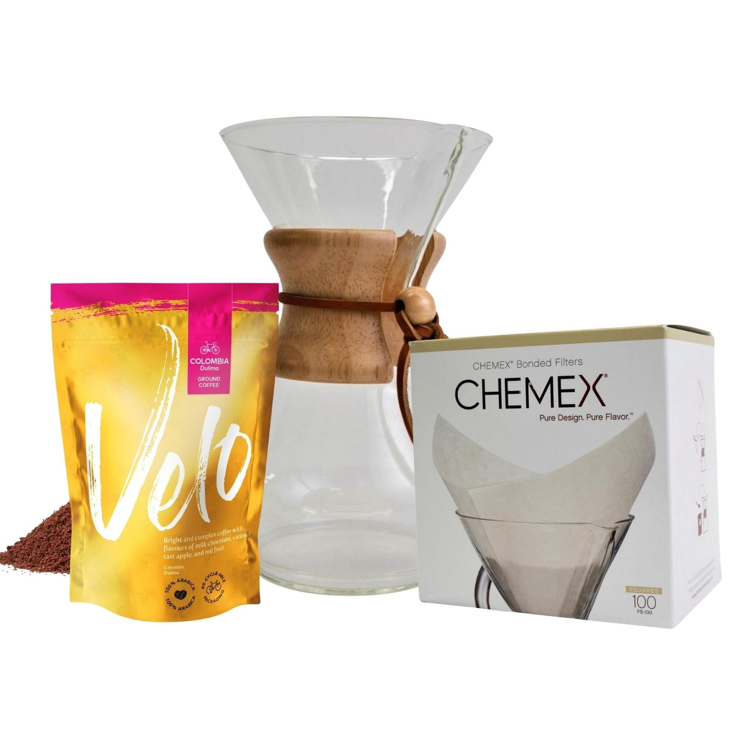 Load image into Gallery viewer, Chemex Bundle - Velo Coffee Roasters
