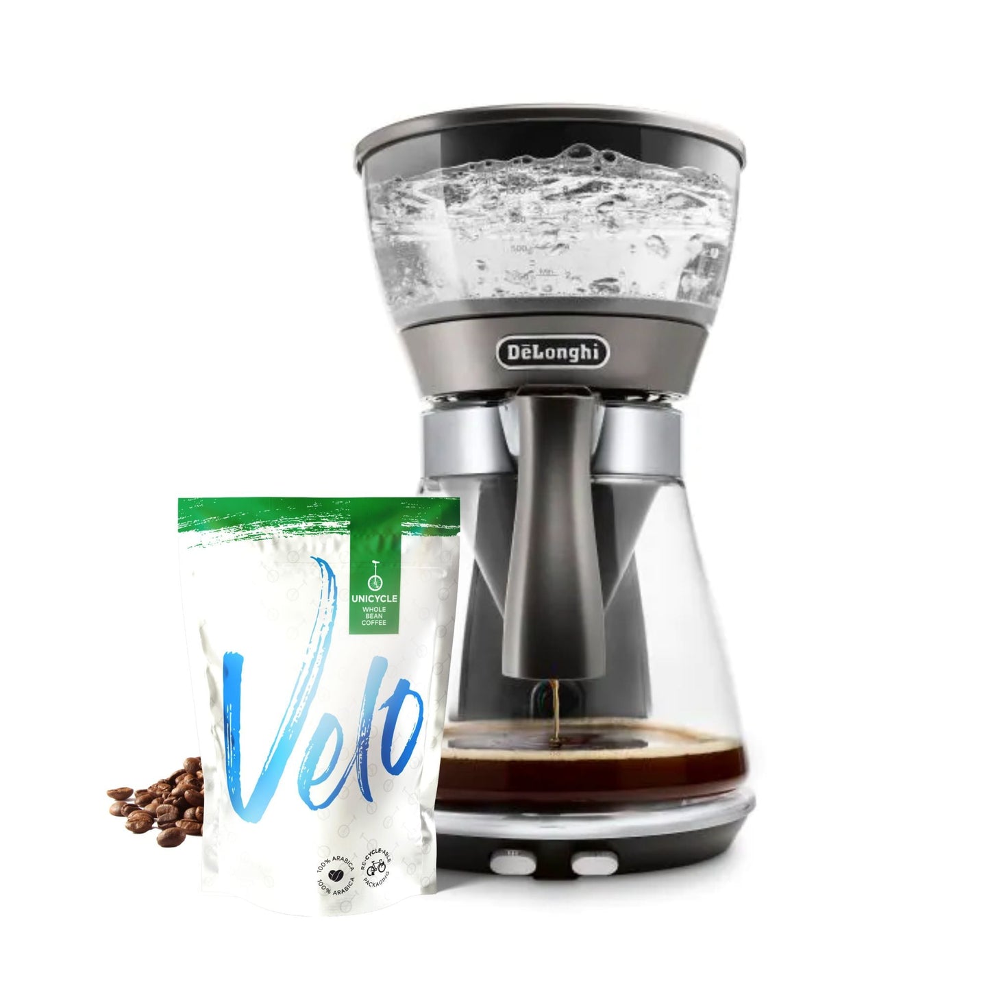 De'Longhi Clessidra - Pour Over Coffee Maker/Filter Drip Coffee Machine - ICM17210 - Velo Coffee Roasters