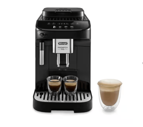 De'Longhi Magnifica Evo Doppio+ Automatic Espresso Machine ECAM290.22.B - Velo Coffee Roasters
