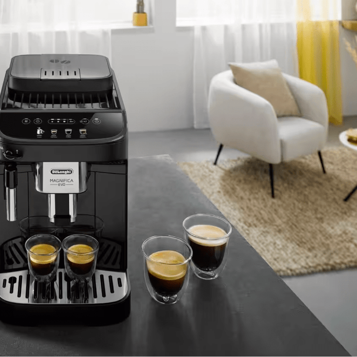 De'Longhi Magnifica Evo Doppio+ Automatic Espresso Machine ECAM290.22.B - Velo Coffee Roasters