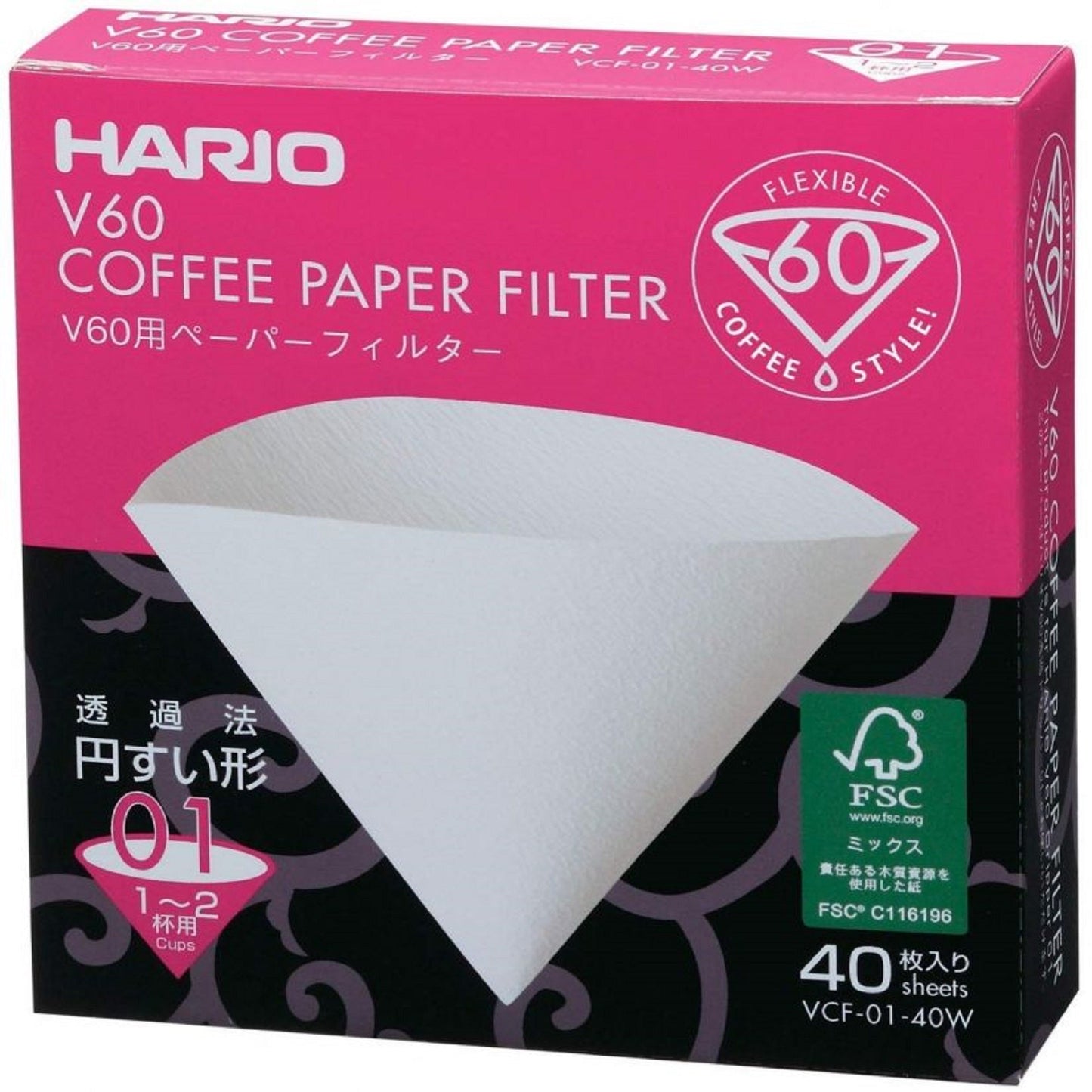 Hario V60 Filter Papers - Size 02 - Velo Coffee Roasters