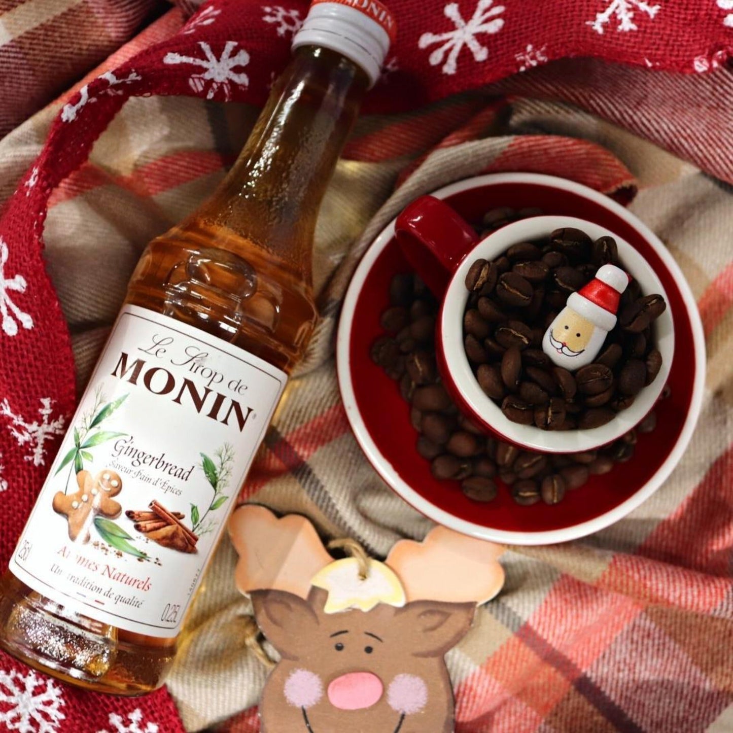 Monin Gingerbread Syrup - 1Litre - Velo Coffee Roasters