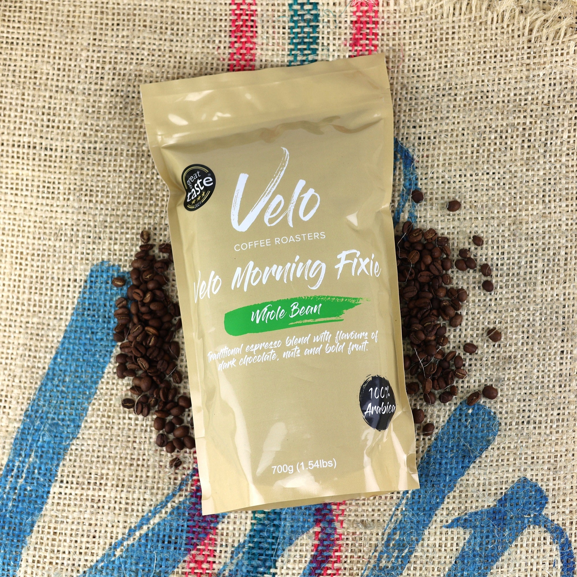 Morning Fixie 700g Coffee Bag Blend - Velo Coffee Roasters