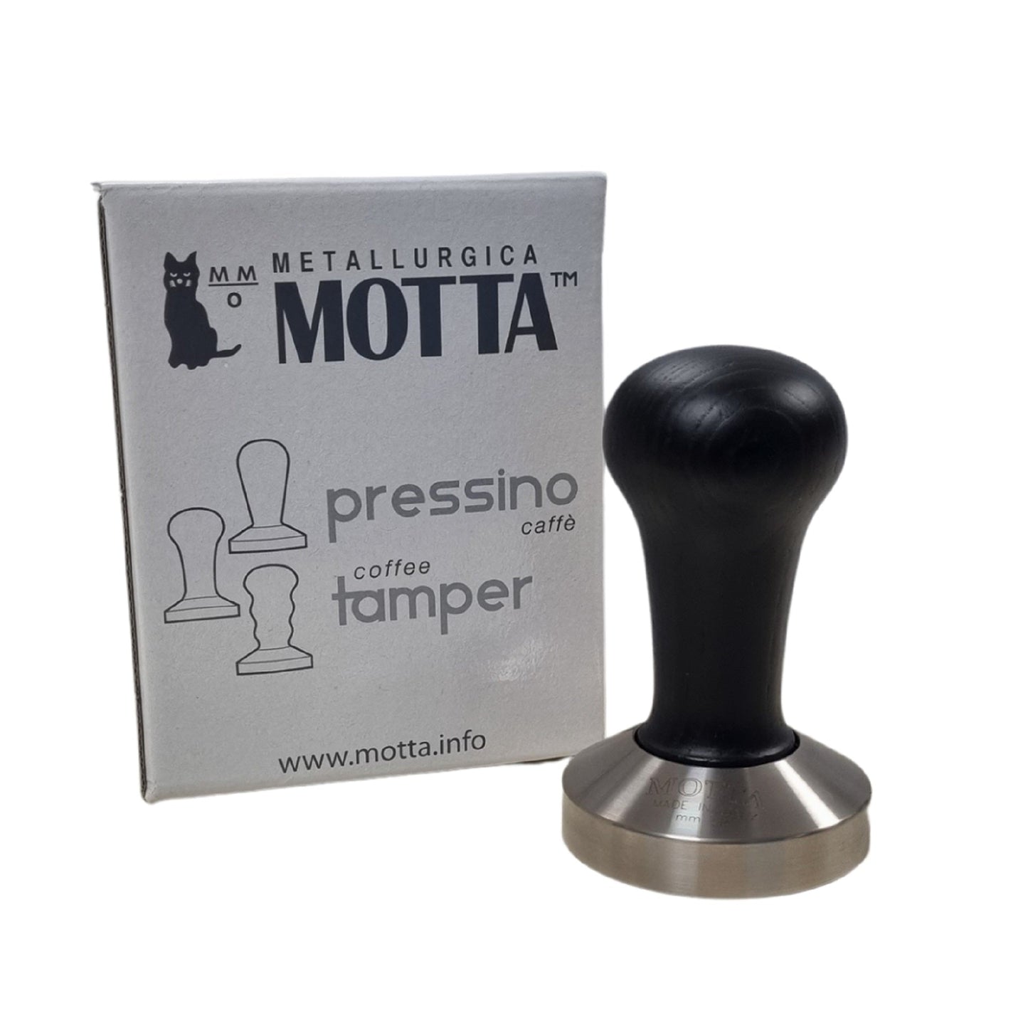 Motta Flat Tamper - 58mm Black - Velo Coffee Roasters