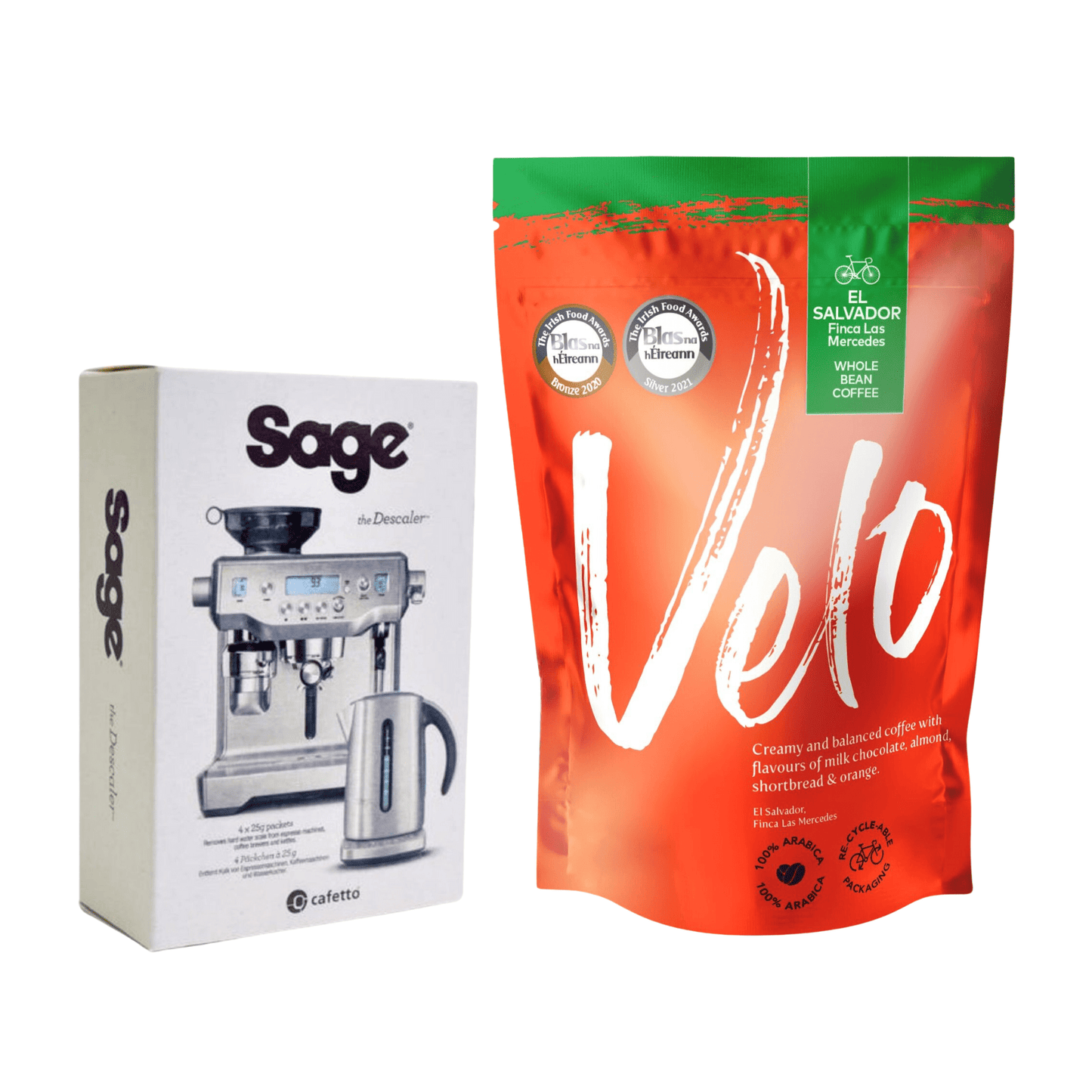 Load image into Gallery viewer, Sage Water Descaler 4 Pack &amp;amp; Coffee Bundle - Velo Coffee Roasters
