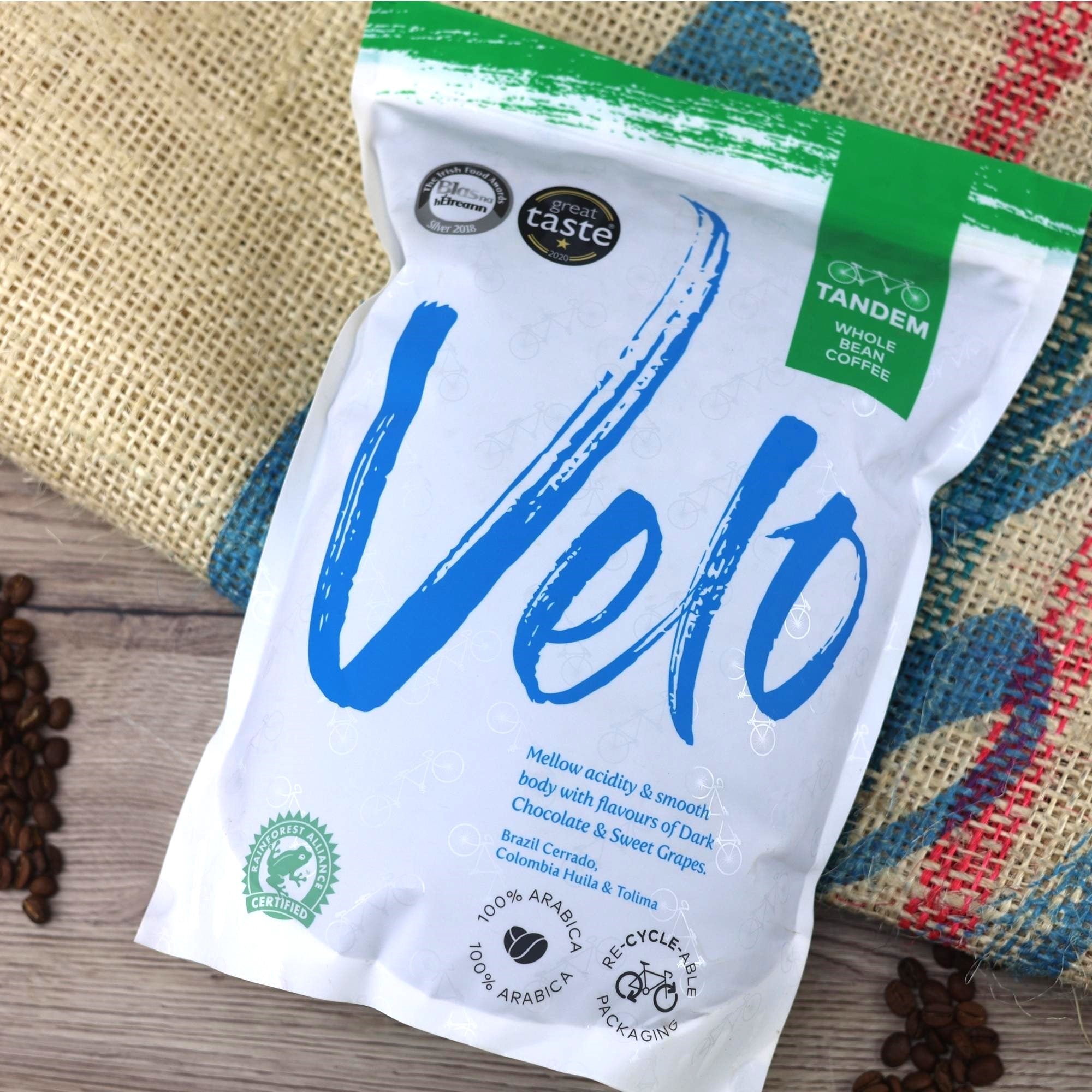 Tandem 1KG Coffee Bag Blend - Velo Coffee Roasters