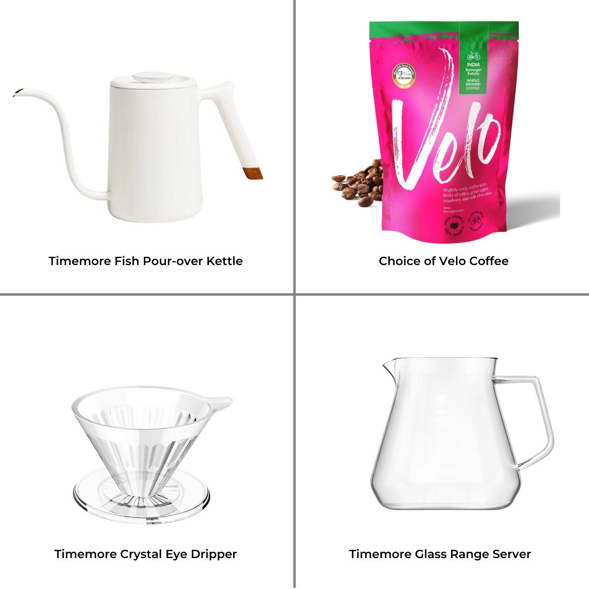 Timemore Pour-Over Coffee Bundle - Velo Coffee Roasters