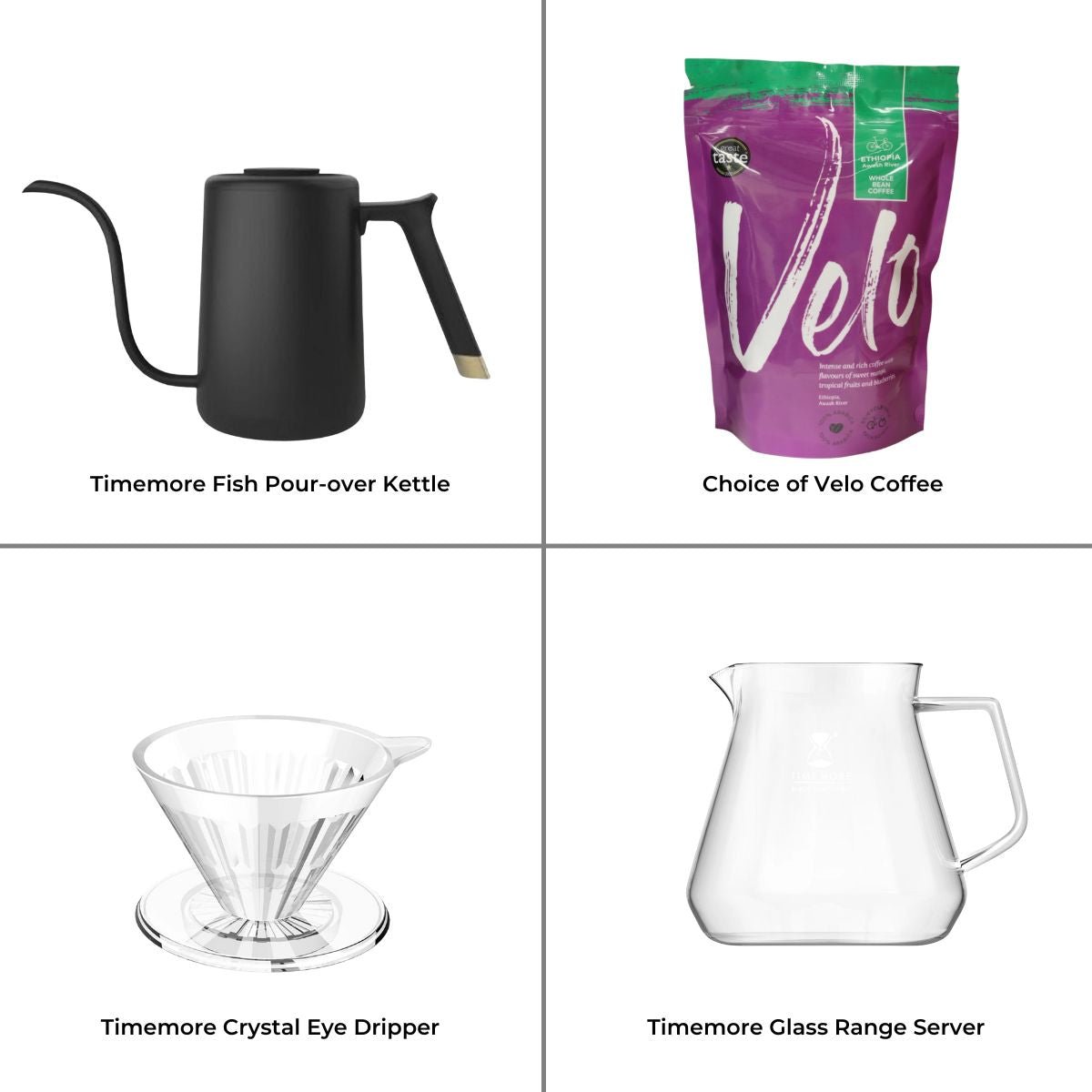 Timemore Pour-Over Coffee Bundle - Velo Coffee Roasters