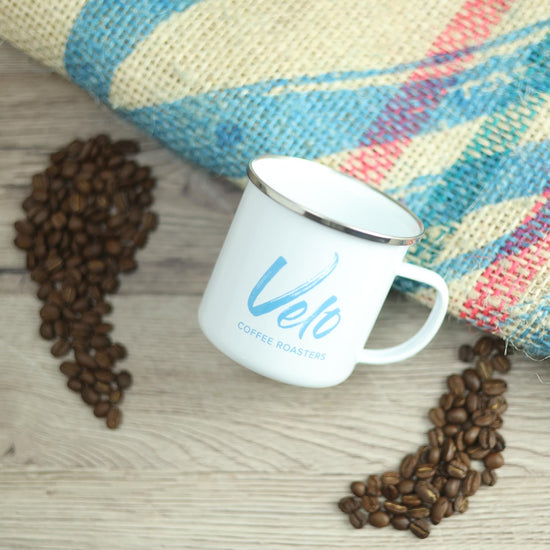Velo Coffee Roasters Enamel Mug - Velo Coffee Roasters