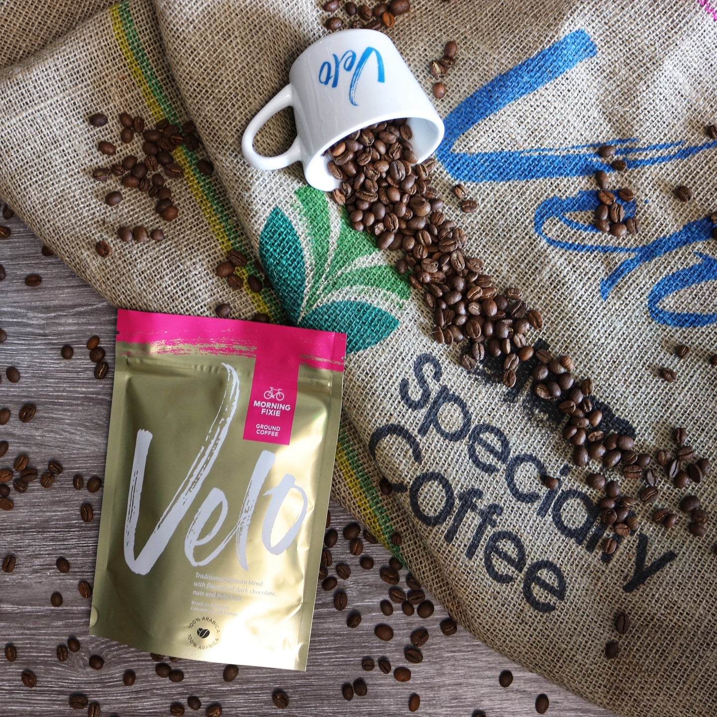 Velo Coffee Roasters - Morning Fixie 200g Coffee Bag Blend - Velo Coffee Roasters