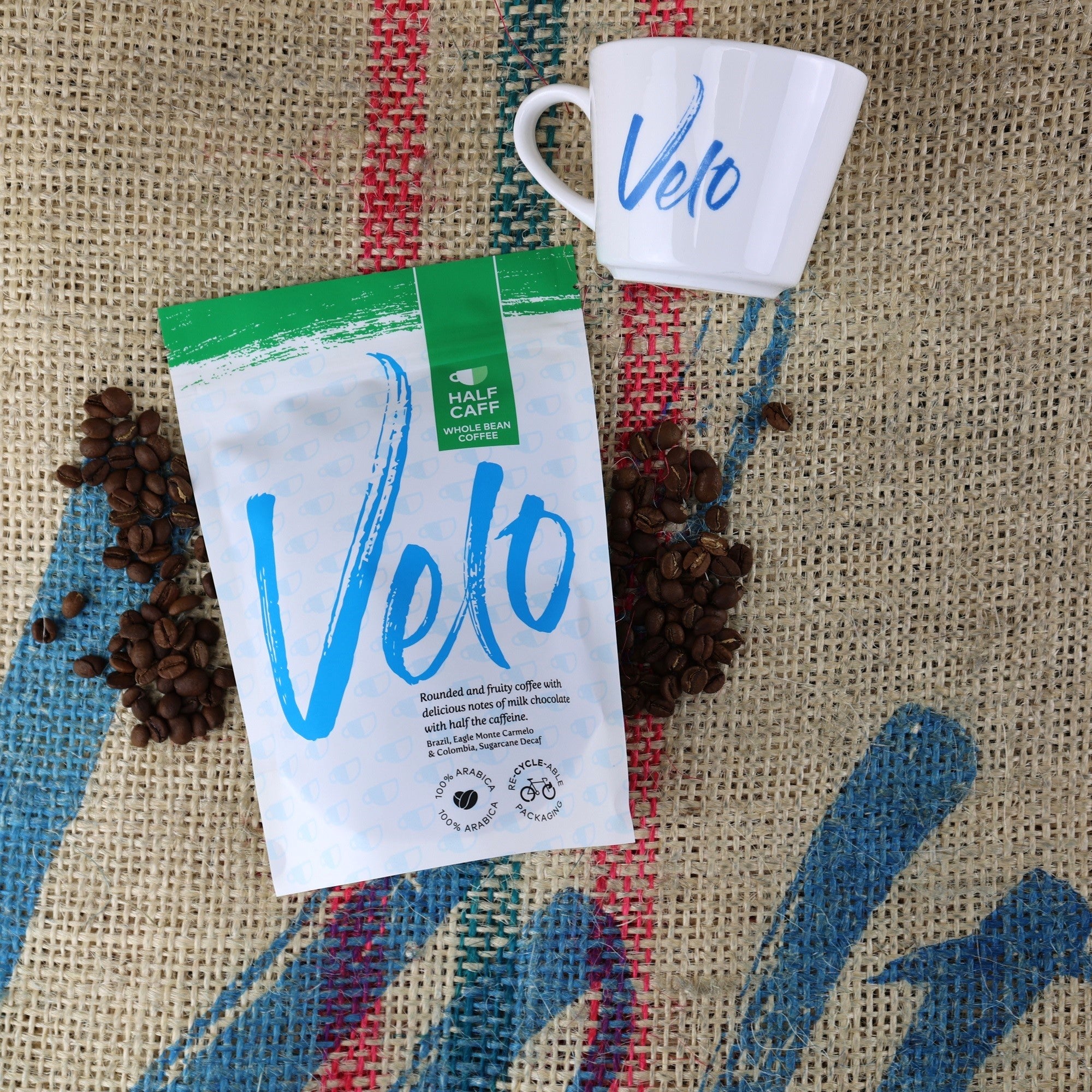 Velo Half-Caff 200g Coffee Bag Blend - Velo Coffee Roasters