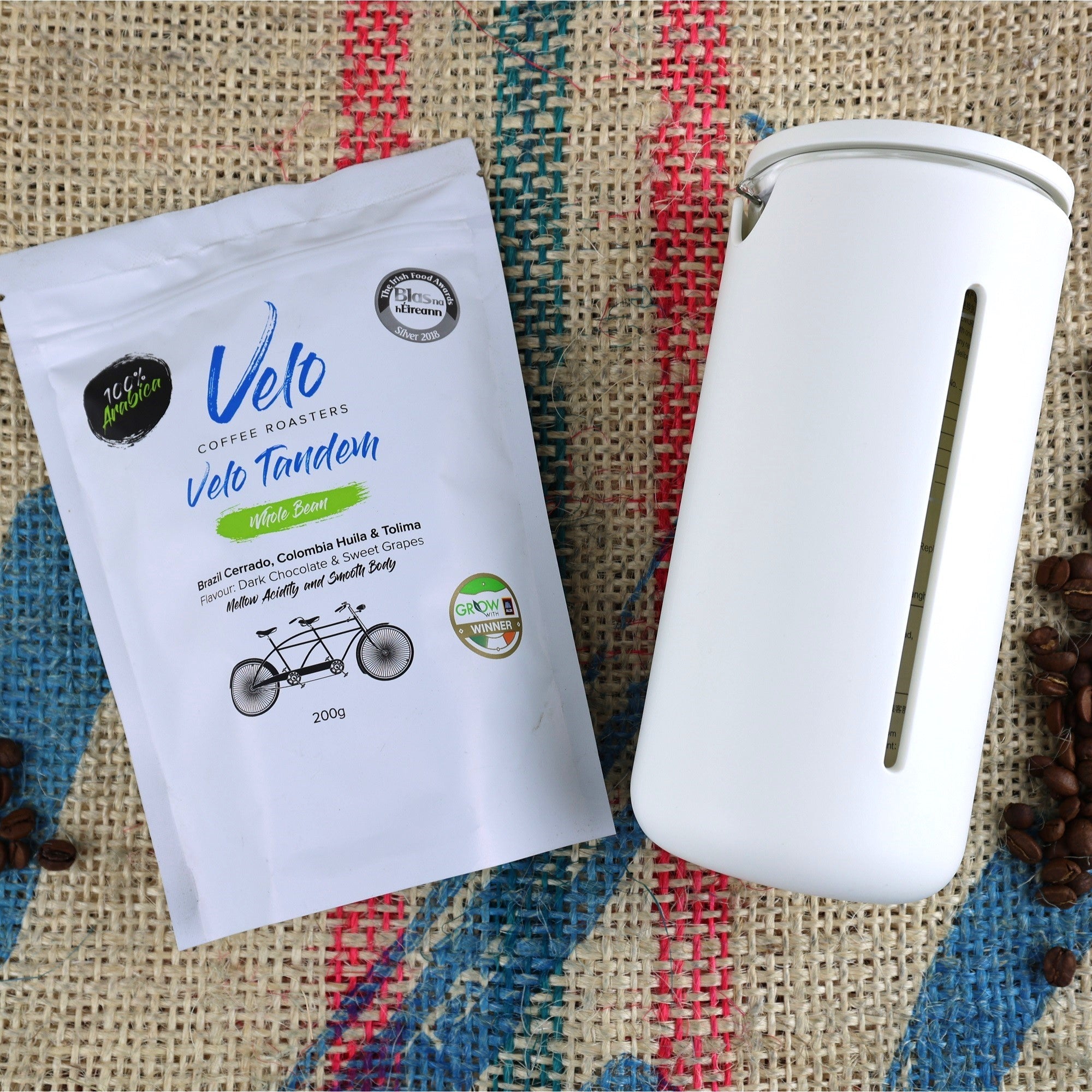 Velo Tandem Coffee and Timemore U French Press 3 Cup Gift Set - Velo Coffee Roasters