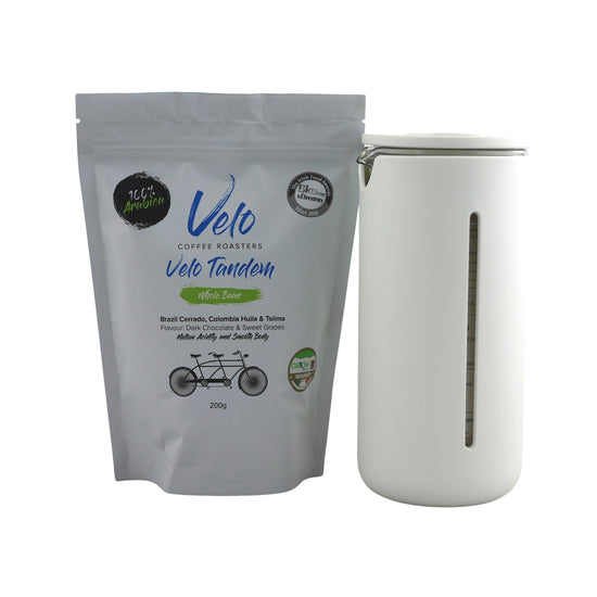 Velo Tandem Coffee and Timemore U French Press 3 Cup Gift Set - Velo Coffee Roasters